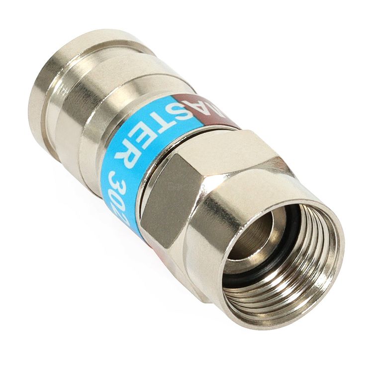 Wtyk F kompresyjny MASTER 302 na przewód RG-6