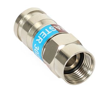 Wtyk F kompresyjny MASTER 302 na przewód RG-6