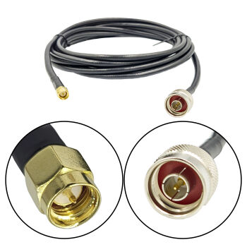 Konektor antenowy wtyk N - wtyk SMA 30m